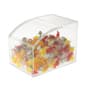2 Gallon Acrylic Candy Bin w/ Curved Slide-in Door
