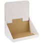 Countertop Cardboard Display, Single Tier, Removable Header - White