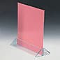 Acrylic Countertop Sign Holder, Top Insert - Clear