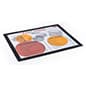 Counter Mat with Non-Skid Backing, Slide-in Side Loading - Black