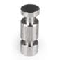 1 1/4” x 5/8” Dual Through Grip Standoffs, Round, Aluminum - Silver Anodized Finish