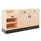 Sales Counter Configuration, Two Components, Locking Drawers and Storage