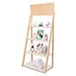 73" x 31.5" Multi-Tiered Display, Floor Standing, Collapsible Design - Natural