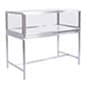 48" Full Vision Display Case w/ LED Lighting, Pull-Out Display, and Tempered Glass