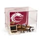 19 x 15 Countertop Display Case, Collapsible, Acrylic, Custom Graphics - Clear