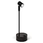 Display Case Accent Lights, Battery-Powered LED, 4 Heights, Set of 2 - Black/Silver