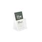 Single Pocket Business Card Holder for Tabletop, for Vertical Business Cards - Clear