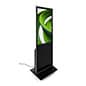 43"-75" Non-Touch Digital Poster Kiosk, Single Sided, Android OS, Caster Wheels