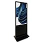 43"-75" Non-Touch Digital Poster Kiosk, Single Sided, Android OS, Caster Wheels