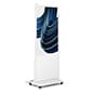 43"-75" Non-Touch Digital Poster Kiosk, Single Sided, Android OS, Caster Wheels
