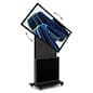 55" Rotating Touch Screen Digital Signage, Auto Gyroscope Sensor, 20pt PCAP Display