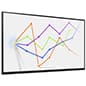 Samsung 75 or 85" Flip Pro Touch Screen Whiteboard, 4K, 20pt IR, Wall Mount - White