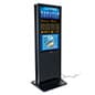 43" 2-Sided Interactive Touch Screen Kiosk, 10pt IR Touch, WiFi - Black