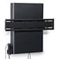 Motorized TV Wall Mount, 37-100" Screens, Height Adjustable - Black