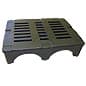 36" x 48" Plastic Dunnage Rack - Black