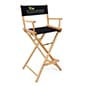 Wooden Director's Chair, Folding, 29" High Canvas Seat - Full Color Printing