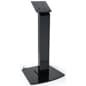 TV Stand for Floor with Power Strip, Fits Monitors 10 - 60-In, Angled Design