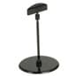5-3/4" Sign Holder for Tabletops, Set of 25, for 1mm Thick Signs, Round Base - Black
