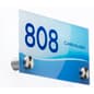Acrylic Wall Sign, 4 Standoffs, Custom Printing - Multiple Sizes