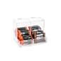 Acrylic Candy Dispenser for Countertop Use, 2 Compartments - Clear
