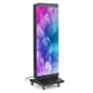 63" Outdoor dvLED Poster, Weather Resistant, NovaStar, Locking Caster Wheels