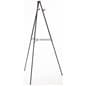 Display Easel for Floor or Counter, 34" to 64" Adjustable Height, Portable - Black