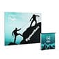 10' Illuminated Trade Show Kit with Custom Printing, Counter - Full Color