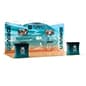 10x20 Trade Show Booth w/ Custom Printing, 2 Monitor Mounts, 2 Counters - Full Color