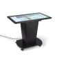43" Touch Screen Digital Table, 10pt PCAP Touch, 450cd/m2 Brightness, Wheels - Black
