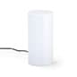 8.5"h Tabletop Cylinder Light w/ LED Lighting, 16 Color Options, Rechargeable - White