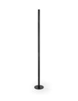 Surface Mount Art Stanchions Mark Off-Limits Areas for Patrons 39-inch high black surface mount art stanchions with 5-inch diameter base