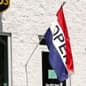 3' x 5' Pre-printed OPEN Flag with Grommets - Red, White & Blue
