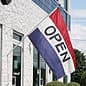 5' Flag Pole with Pre-printed OPEN Flag