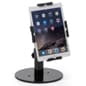 FlexStand iPad Counter Stand w/ Tilting Bracket, Rotating, Clamp & Lock - Black