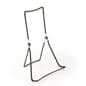 Wire Easel for Tabletop with 1.5-inch lip, Wide Base, 5-5/8 x 8-3/4 - Black