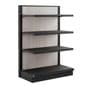36"w Add-On Endcap Shelving for GDBL Gondolas