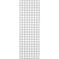 Gridwall Panel Display with Metal Wire and Glossy Finish in Set of 3