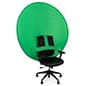 60" Round Green Screen Backdrop For Back Of Chair, Wrinkle-Resistant - Chroma Green