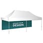 Backwall for 10 x 20 Pop Up Canopies, Single or Double Sided Printing - Full Color