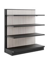 black frame extender add-on panel for GWALL shelving units steel extender add-on panel for GWALL shelving units
