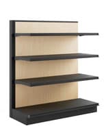 steel extender add-on panel for GWALL shelving units black frame extender add-on panel for GWALL shelving units