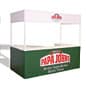 8' w Portable Event Booth Tent, Includes Custom Graphics