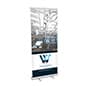 Budget Narrow Base Retractable Banner Stand