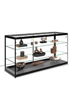 Retail Display Counter with LED Lights for Museums Retail Display Counter with LED Lights, 23.75" Overall Depth