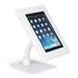iPad Tablet Counter Stand, Steel Enclosure, Gooseneck Arm - Multiple Colors