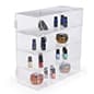 Acrylic Countertop Display Case w/ 3 Shelves & Locking Door