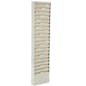 Tiered Wall File Holder, Fits Letter Sizes, Steel - Multiple Size Options