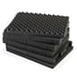 Pick and Pluck Cubed Foam Insert Sheets, Replacement for JTCS2519BK Case - Charcoal
