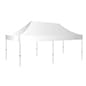 10 x 20 Outdoor and Indoor Canopy Tent, Pop Up, Aluminum - White