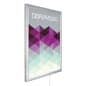 Wall Mounted Backlit LED Poster Frame, Swing Open, Lockable, Outdoor Use